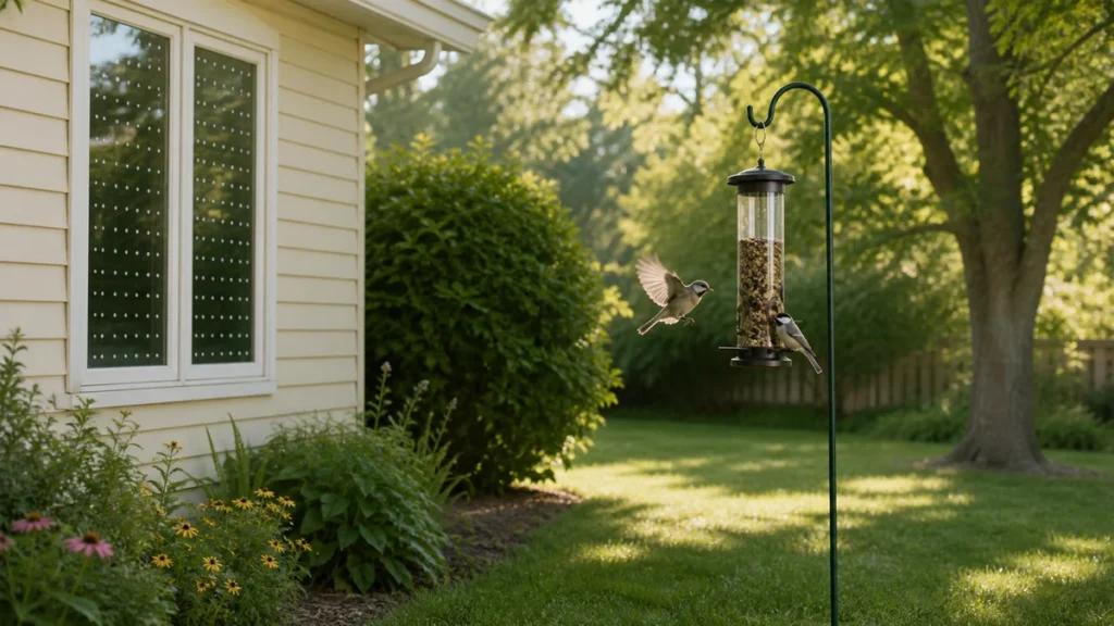 Bird Feeder Placement Guide: Where to Put a Feeder Safely