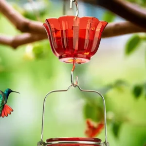 Flower-Shaped Hanging Ant Moat Cups