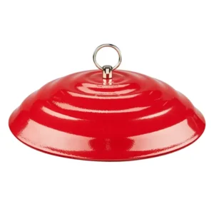 Ridged Metal Dome for Hanging Bird Feeders