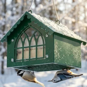 Cottage-Style Bottom-Feeding Suet Holder – product image 1