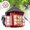 Three-Sided Suet Cage Feeder with Pyramid Roof – product image 2