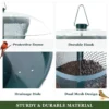Dome-Covered Mesh Basket Bird Feeder – product image 6