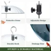 Hanging Seed Tray Feeder with Adjustable Clear Dome – product image 5