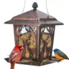 Decorative Lantern Feeder with Branch Cutouts – product image 2