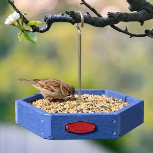 Octagonal Hanging Seed Tray with Centre Hook