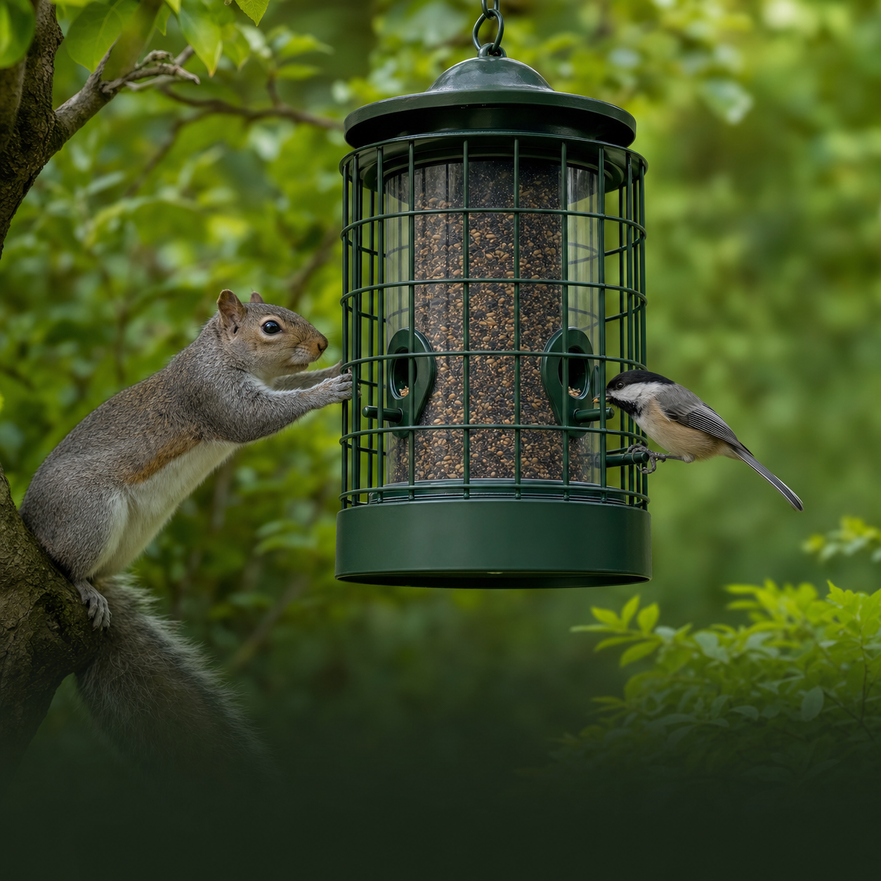 Squirrel-Proof Feeders
