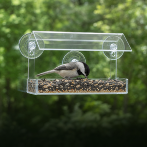 Clear Window Bird Feeder